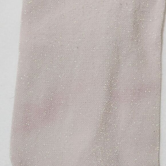Girls Children's Place Light Pink Metallic Glitter Tights Size 4-5 - Picture 5 of 11